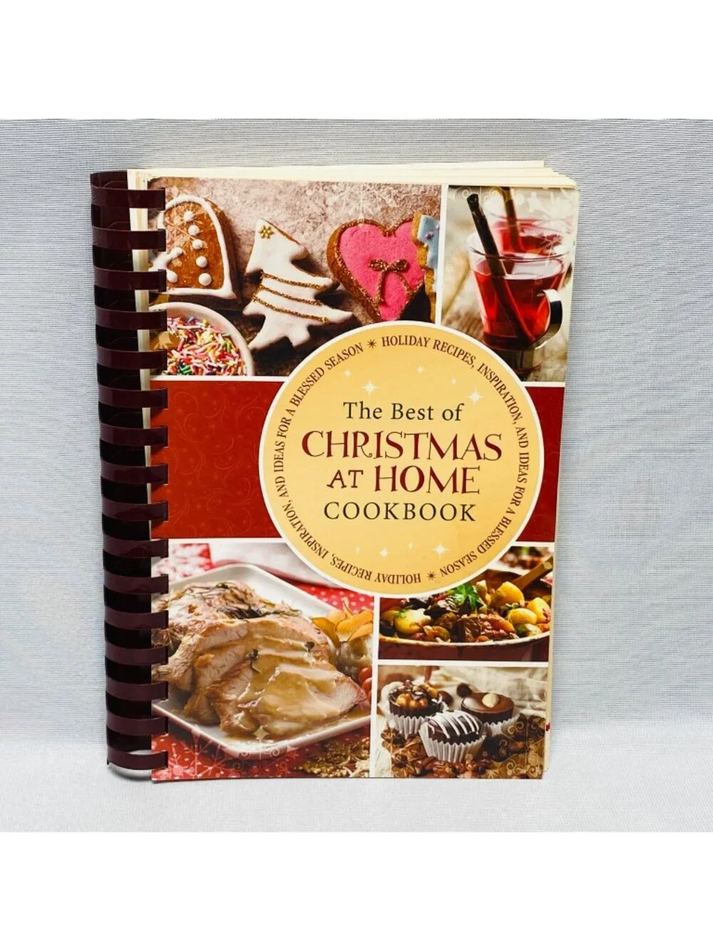 The Best Of Christmas At Home Cookbook Spiral Bound Recipes Holiday Cooking